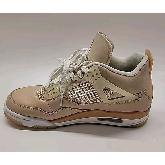 NIKE AIR JORDAN 4 Retro Shimmer Women's US Size 9.5 /‎ DJ0675-200 - Picture 7 of 15